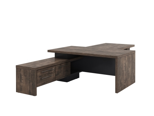 Стол руководителя с опорной тумбой Т-818.0000Л с брифингом фото 2 Стол руководителя с опорной тумбой Т-818.0000Л с брифингом фото 2