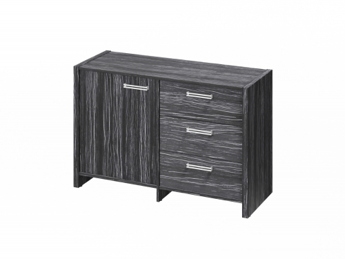 Тумба двухсекционная FI-12-01.D. Древесина Графит Тумба двухсекционная FI-12-01.D. Древесина Графит