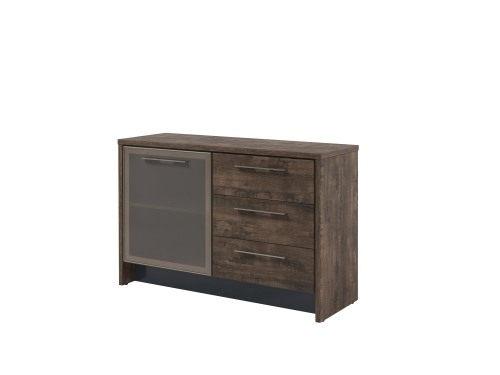 Тумба с дверью в профиле и 3 ящиками Т-12-04 фото 2 Тумба с дверью в профиле и 3 ящиками Т-12-04 фото 2