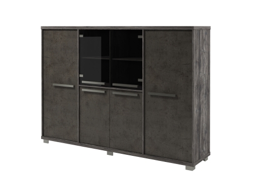 Шкаф четырехсекционный с гардеробом Z-34-01 фото 2 Шкаф четырехсекционный с гардеробом Z-34-01 фото 2