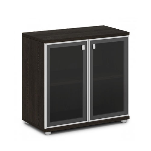 Шкаф со стеклом в алюминиевом профиле V-652 фото 2 Шкаф со стеклом в алюминиевом профиле V-652 фото 2