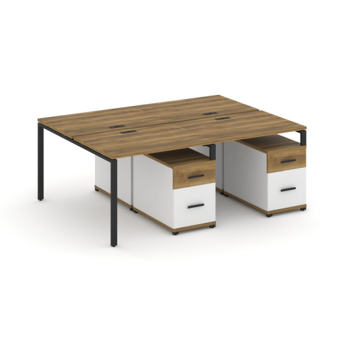 Бенч-система на 4 места с 2 опорными тумбами Concept CN.DRS-321 фото 7 Бенч-система на 4 места с 2 опорными тумбами Concept CN.DRS-321 фото 7