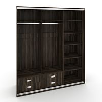 Корпус 3-х секционного шкафа высокого L=2219мм Maris SH.K3-5.1 K3