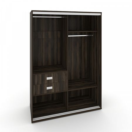 Корпус 2-х секционного шкафа низкого L=1600мм Maris SH.K2-6.2 K4