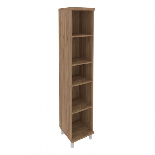 First Стеллаж высокий узкий KSU-1 Венге Цаво 401*432*2060 First Стеллаж высокий узкий KSU-1 Венге Цаво 401*432*2060