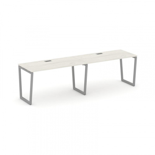 Style Project Рабочая станция 1 сторон. SN-4T2.ORS-002 Акация Лорка/Металл Антрацит/Заглушка Пластик фото 11