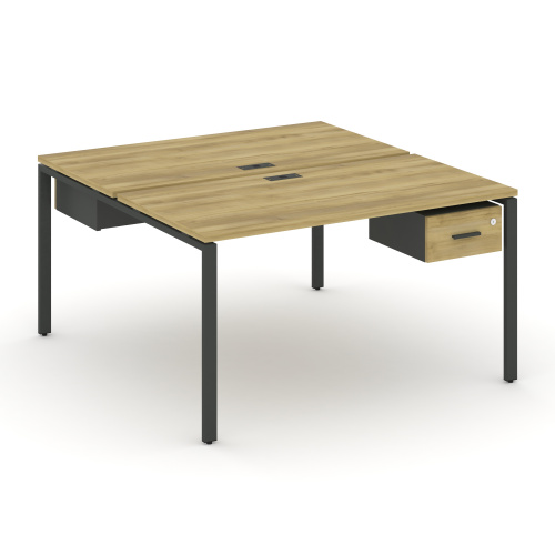 Бенч-система на 2 места с подвесными тумбами Concept CN.DRS-112 фото 4