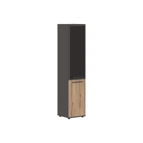 Шкаф-колонка комбинированная с дверьми в металлической раме EDIS EHCS 42.7 (L) фото 3