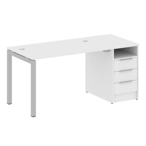 Бенч-система с тумбой на П-обр. м/к Metal System Quattro 50БП.РС-СТП-1.2 фото 6 Бенч-система с тумбой на П-обр. м/к Metal System Quattro 50БП.РС-СТП-1.2 фото 6