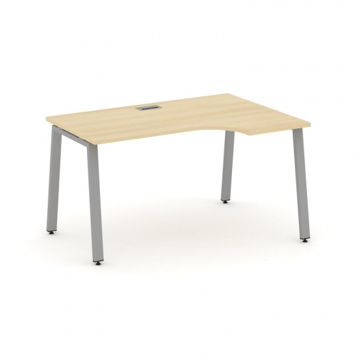 Style Project Стол рабочий эргоном. SN-6A.SPA-001(R) Вяз Благородный/Металл Антрацит 1380*600/980*75 фото 4 Style Project Стол рабочий эргоном. SN-6A.SPA-001(R) Вяз Благородный/Металл Антрацит 1380*600/980*75 фото 4