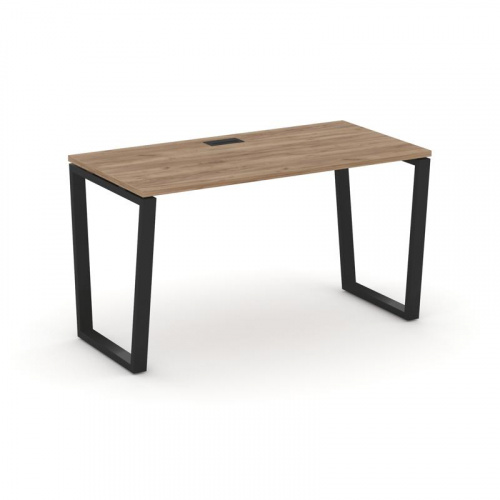 Style Project Стол письменный SN-6T2.SP-014 Акация Лорка/Металл Антрацит/Заглушка Пластик Черный 158 фото 7