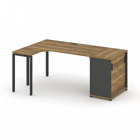 Стол эргономичный с опорным шкафом-купе Concept CN.SA-218(L)