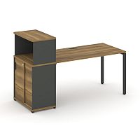 Стол офисный с опорным шкафом-купе Concept CN.SP-238