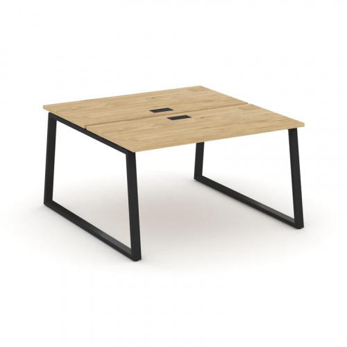 Style Project Рабочая станция 2-х сторон. SN-6T1.DRS-013 Акация Лорка/Металл Антрацит/Заглушка Пласт