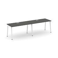 Style Project Рабочая станция 1 сторон. SN-4A.ORS-002 Антрацит/Металл Белый 2360*600*750