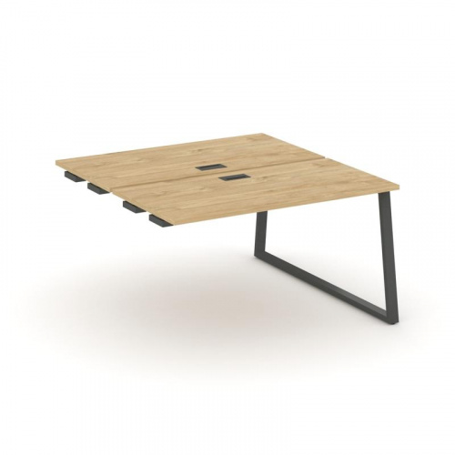 Style Project Стол-приставка к опор. элем. SN-6T1.DPRS-022 Акация Лорка/Металл Антрацит/Заглушка Пла фото 22