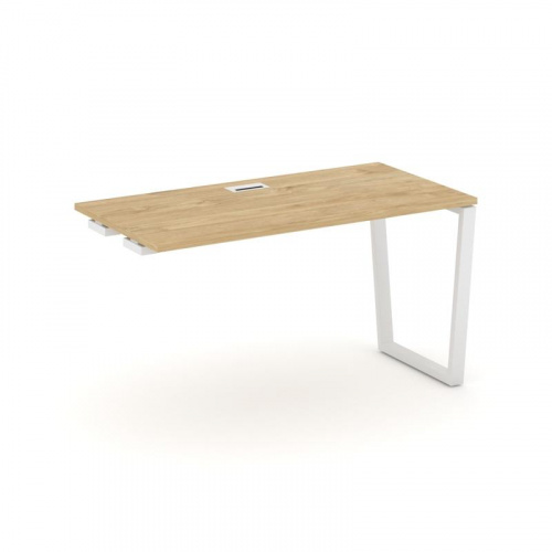 Style Project Стол-приставка к опор. элем. SN-6T2.OPRS-024 Акация Лорка/Металл Антрацит/Заглушка Пла фото 3