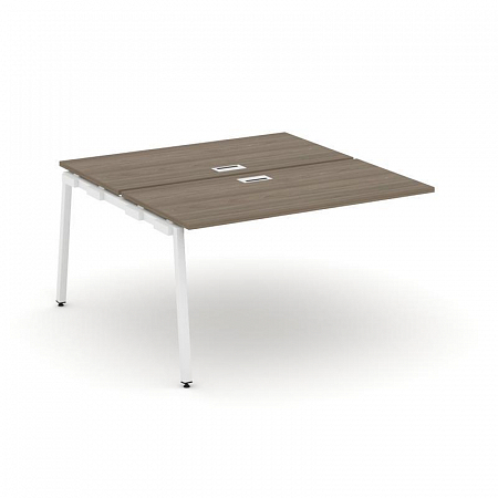 Style Project Проходной наб. элем. SN-4A.DNRS-012 Вяз Благородный/Металл Белый 1180*1432*750