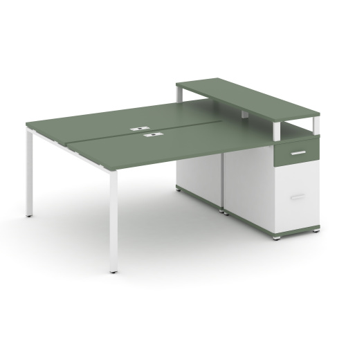 Бенч-система с 1 опорной тумбой Concept CN.DRS-413 фото 5