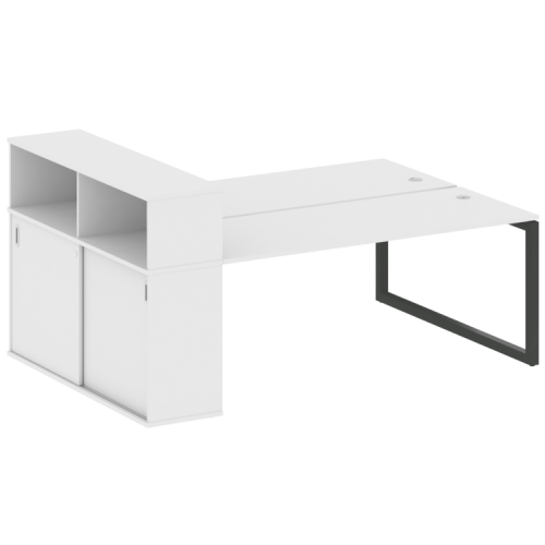 Бенч-система с шкафом-купе на О-обр. м/к Metal System Quattro 50БО.РС-СШК-2.5 фото 6