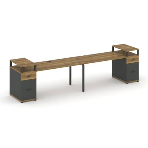 Бенч-система на 2 места с 2 опорными тумбами Concept CN.ORS-430 Бенч-система на 2 места с 2 опорными тумбами Concept CN.ORS-430