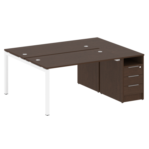 Бенч-система с тумбой на П-обр. м/к Metal System Quattro 50БП.РС-СТП-2.3 фото 6