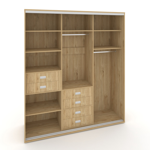 Корпус 3-х секционного шкафа высокого L=2669мм Maris SH.K3-8.1 K6 фото 2 Корпус 3-х секционного шкафа высокого L=2669мм Maris SH.K3-8.1 K6 фото 2