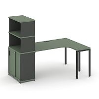 Стол эргономичный с опорным шкафом-купе Concept CN.SA-222(R)
