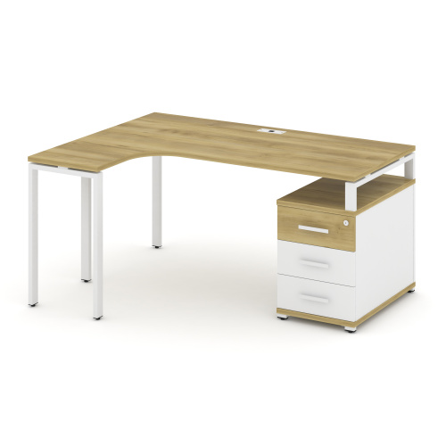 Стол эргономичный с опорной тумбой Concept CN.SA-303(L) фото 3 Стол эргономичный с опорной тумбой Concept CN.SA-303(L) фото 3