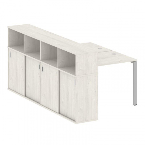 Бенч-система с шкафом-купе на П-обр. м/к Metal System БП.РС-СШК-4.1 фото 7