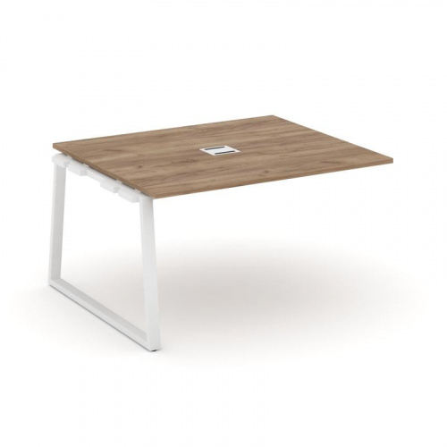 Style Project Проходной наб. элем. перег. стола SN-6T1.NSPRG-034 Акация Лорка/Металл Антрацит/Заглуш фото 11