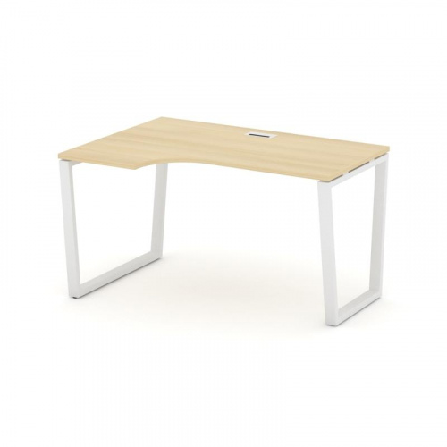 Style Project Стол рабочий эргоном. SN-6T2.SPA-012(L) Акация Лорка/Металл Антрацит/Заглушка Пластик фото 21