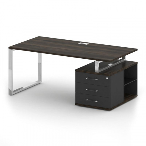 Стол руководителя с опорной тумбой Shift SK.SRT-180 (R) фото 3