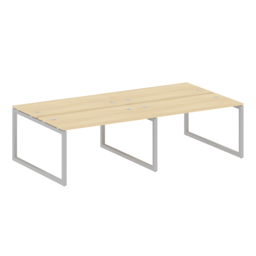 Бенч-система на 4 места на О-обр. м/к Metal System Quattro 50БО.СМ-4.3 фото 4 Бенч-система на 4 места на О-обр. м/к Metal System Quattro 50БО.СМ-4.3 фото 4