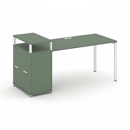 Стол офисный с опорным распашным шкафом Concept CN.SP-221