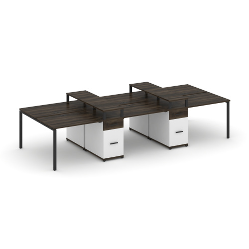 Бенч-система на 6 мест с 2 опорными тумбами Concept CN.DRS-469 фото 9