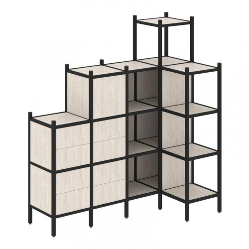 Стеллаж офисный угловой Loft VR.L-48 фото 7 Стеллаж офисный угловой Loft VR.L-48 фото 7