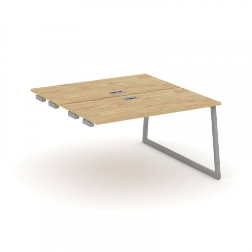 Style Project Стол-приставка к опор. элем. SN-4T1.DPRS-014 Акация Лорка/Металл Антрацит/Заглушка Пла фото 2