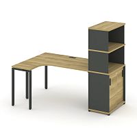 Стол эргономичный с опорным шкафом-купе Concept CN.SA-222(L)