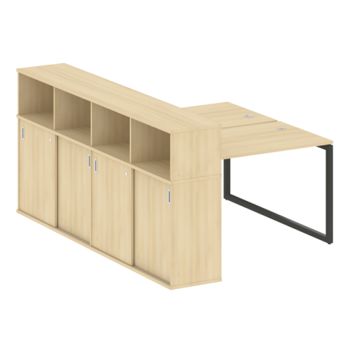 Бенч-система с шкафом-купе на О-обр. м/к Metal System Quattro 40БО.РС-СШК-4.2 фото 12 Бенч-система с шкафом-купе на О-обр. м/к Metal System Quattro 40БО.РС-СШК-4.2 фото 12