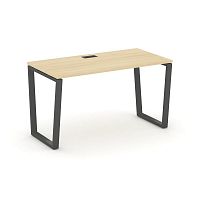 Style Project Стол письменный SN-6T2.SP-002 Акация Лорка/Металл Антрацит/Заглушка Пластик Черный 118