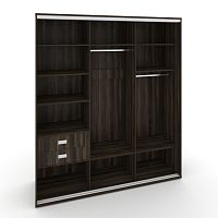 Корпус 3-х секционного шкафа высокого L=1919мм Maris SH.K3-3.1 K5