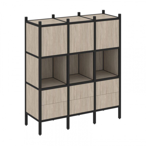 Стеллаж офисный прямой Loft VR.L-08 фото 3 Стеллаж офисный прямой Loft VR.L-08 фото 3