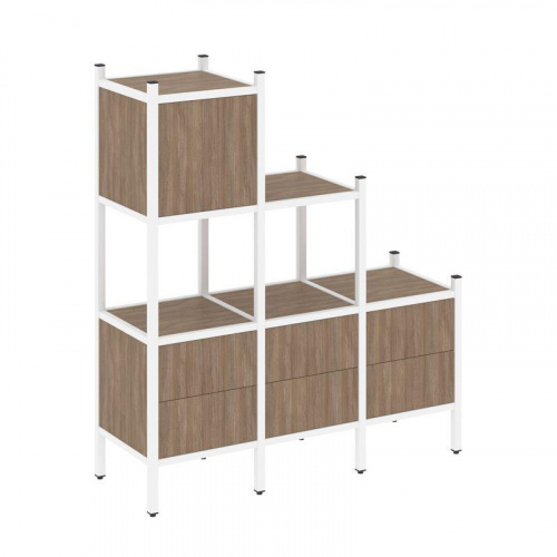 Стеллаж офисный прямой Loft VR.L-12 фото 9 Стеллаж офисный прямой Loft VR.L-12 фото 9