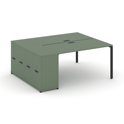 Бенч-система с опорным распашным шкафом Concept CN.DRS-219 Бенч-система с опорным распашным шкафом Concept CN.DRS-219