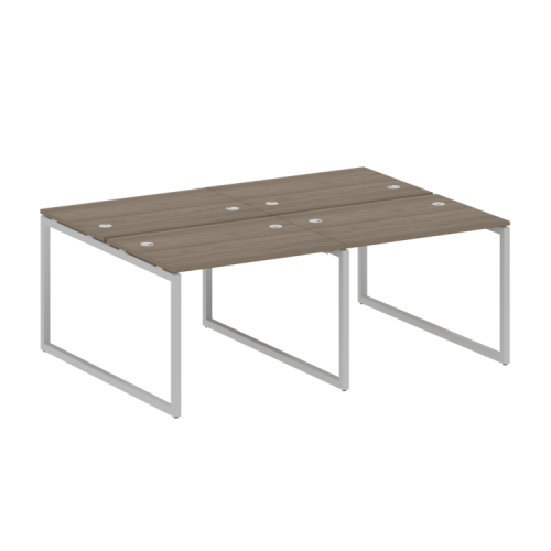 Бенч-система на 4 места на О-обр. м/к Metal System Quattro 40БО.СМ-4.1 Бенч-система на 4 места на О-обр. м/к Metal System Quattro 40БО.СМ-4.1