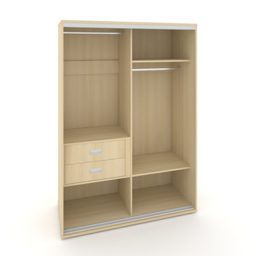 Корпус 2-х секционного шкафа низкого L=1700мм Maris SH.K2-7.2 K4