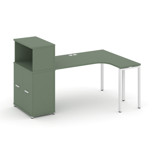 Стол эргономичный с опорным распашным шкафом Concept CN.SA-213(R) Стол эргономичный с опорным распашным шкафом Concept CN.SA-213(R)