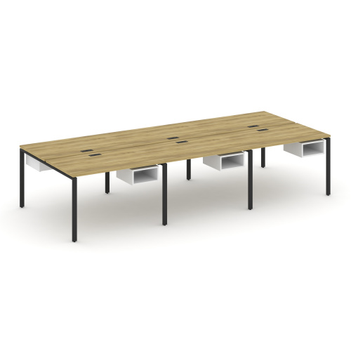 Бенч-система на 6 мест с подвесными тумбами Concept CN.DRS-144 фото 6