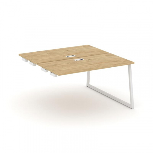 Style Project Стол-приставка к опор. элем. SN-4T1.DPRS-014 Акация Лорка/Металл Антрацит/Заглушка Пла фото 3